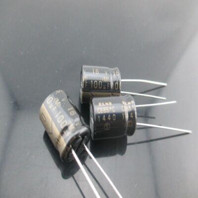 4pcs   Cerafine ROA 100mfd 16V 100UF 10x12.5mm  audio capacitor #T9