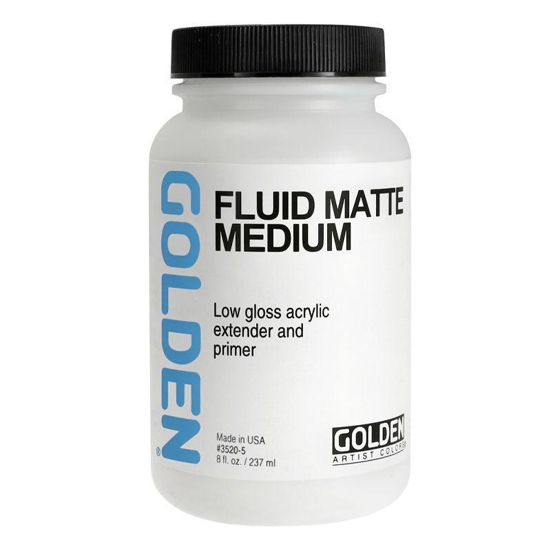 GOLDEN Fluid Matte Medium (237ml)