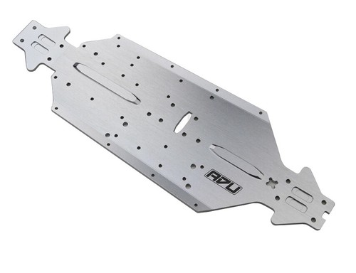 Chasis principal de aluminio 7075 T6 de 4 mm ARA320646 PARA 1/8 ARRMA TYPHON OUTCAST EXB 6S - Imagen 2 de 3
