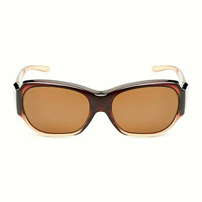 Foster Grant Solar Shield Santa Monica Fit over Sunglasses Med