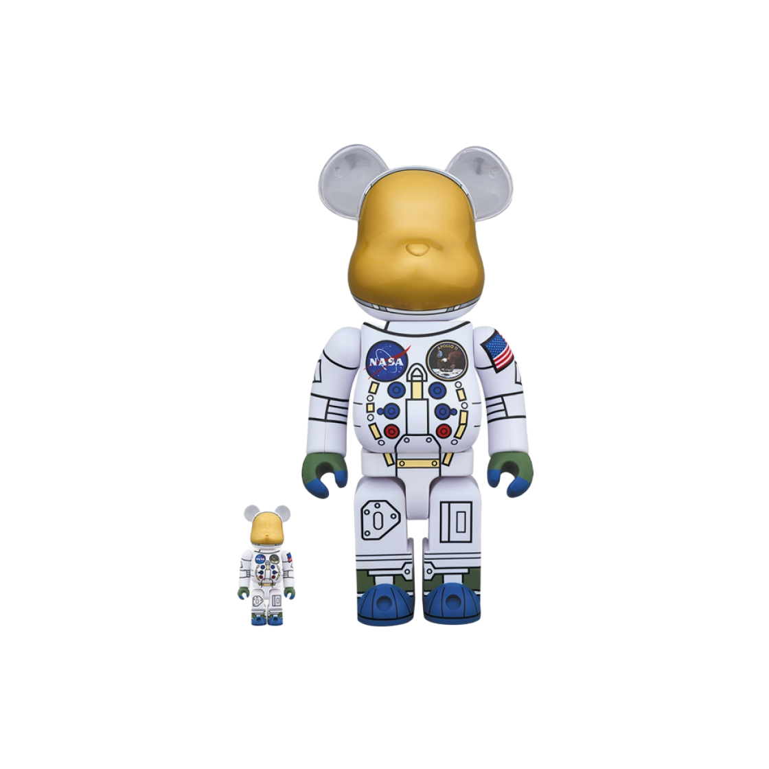 Bearbrick 50th Anniv. Of The Apollo 11 Moon Landing 1969