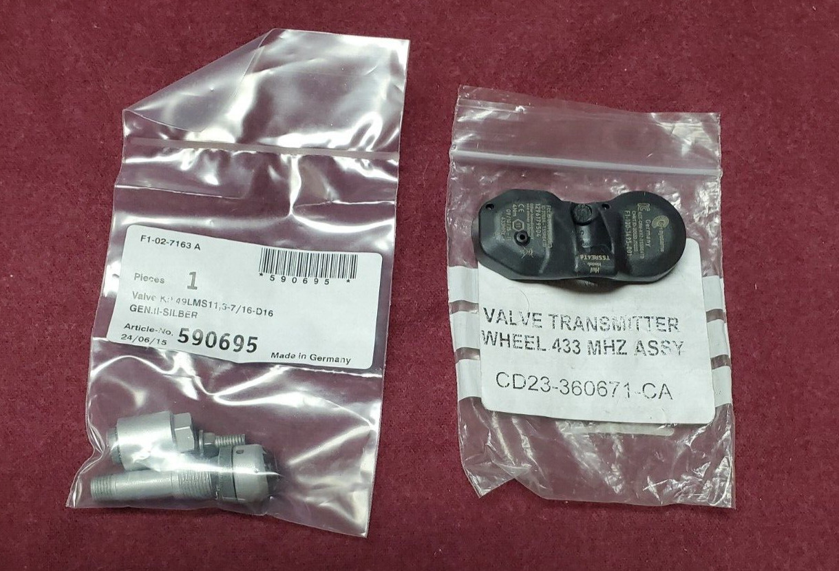 Aston Martin Wheel Tire Pressure Sensors 433MHz Genuine CD23-360671-CA NEW OEM