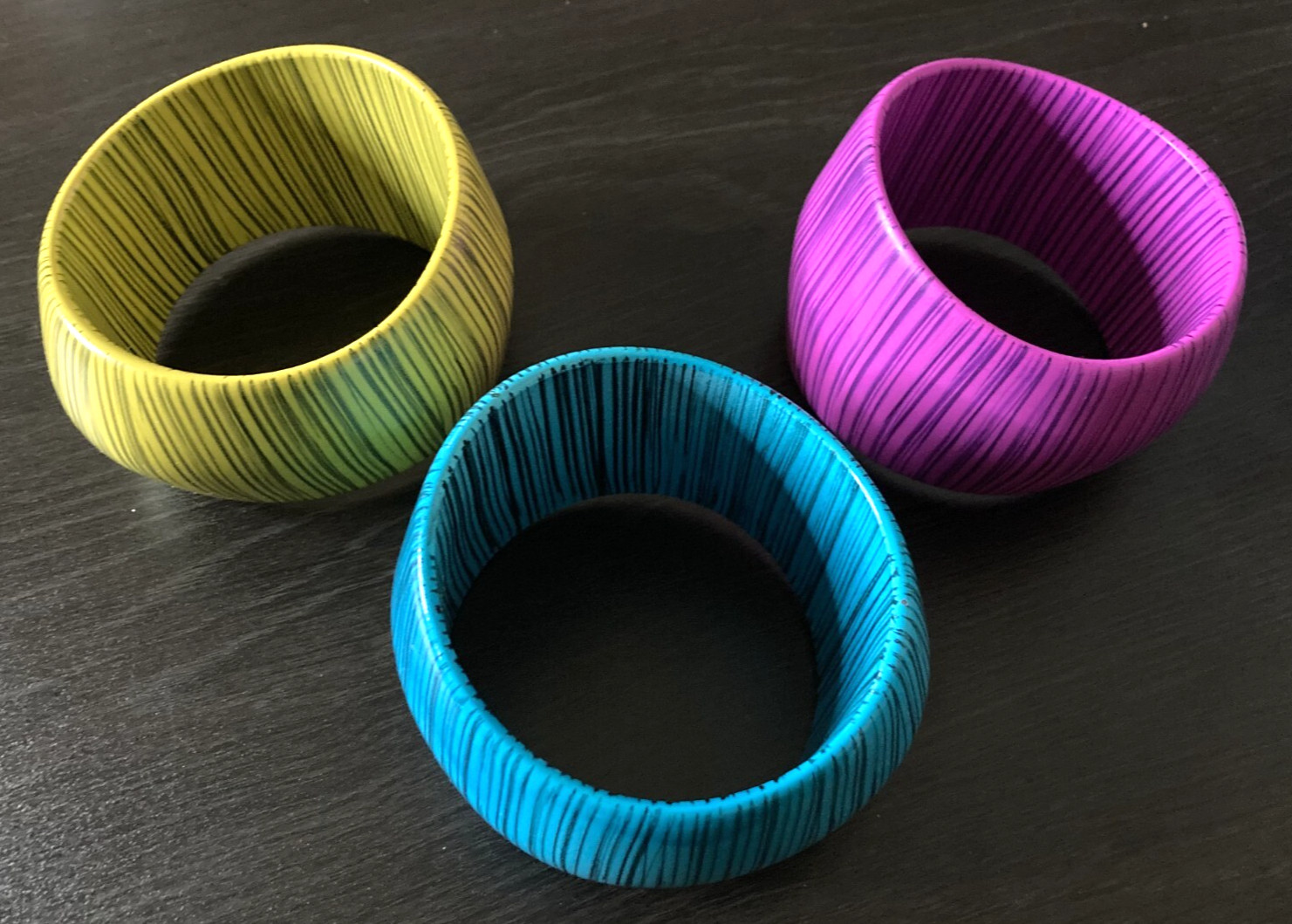 Yellow Bangle Bracelet - image 14