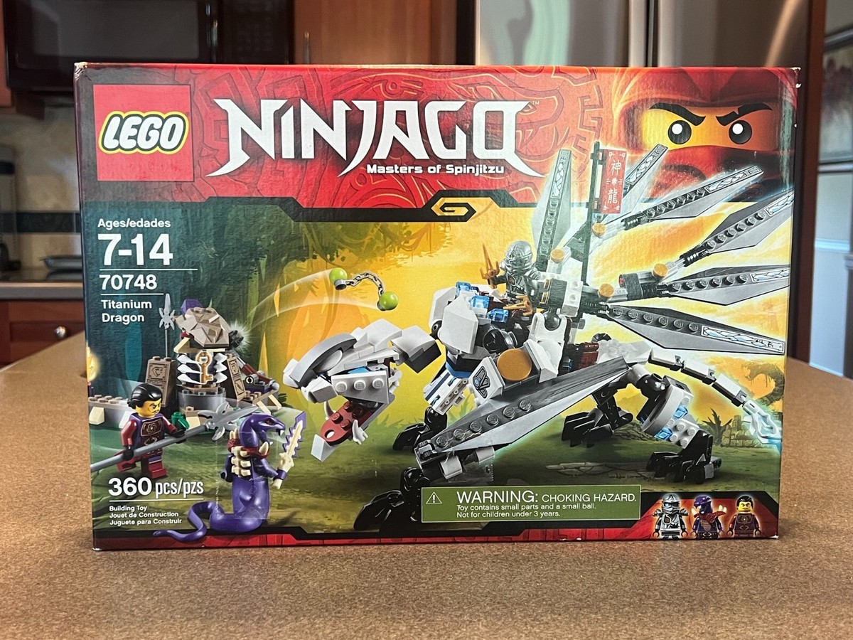 UNOPENED LEGO NINJAGO: Titanium Dragon (70748)