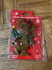 Christmas LED Reindeer With Suction Cup