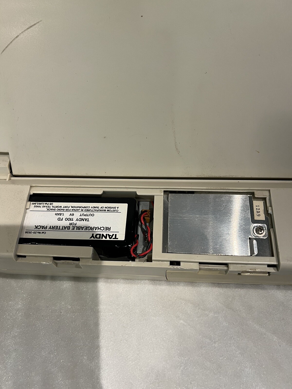 Tandy 1100FD Laptop Computer DOS Deskmate UNTESTED FOR PARTS eBay