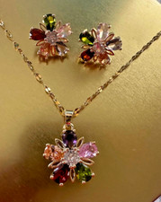 Birthstone necklace charm necklace for women gifts for women / girlfriend