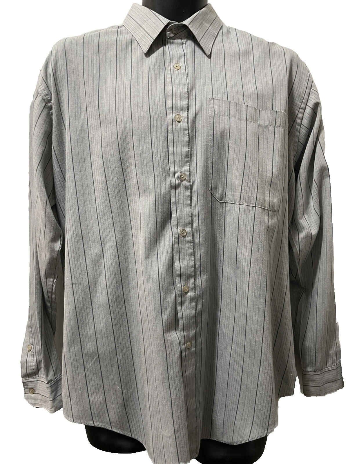 Impact Polyester Casual Button-Down Shirts for Men