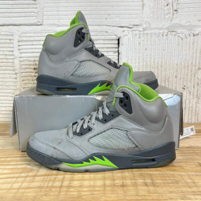 Air Jordan 5 'Green Bean' Men's Size 9.5 Pre-Owned DM9014-003