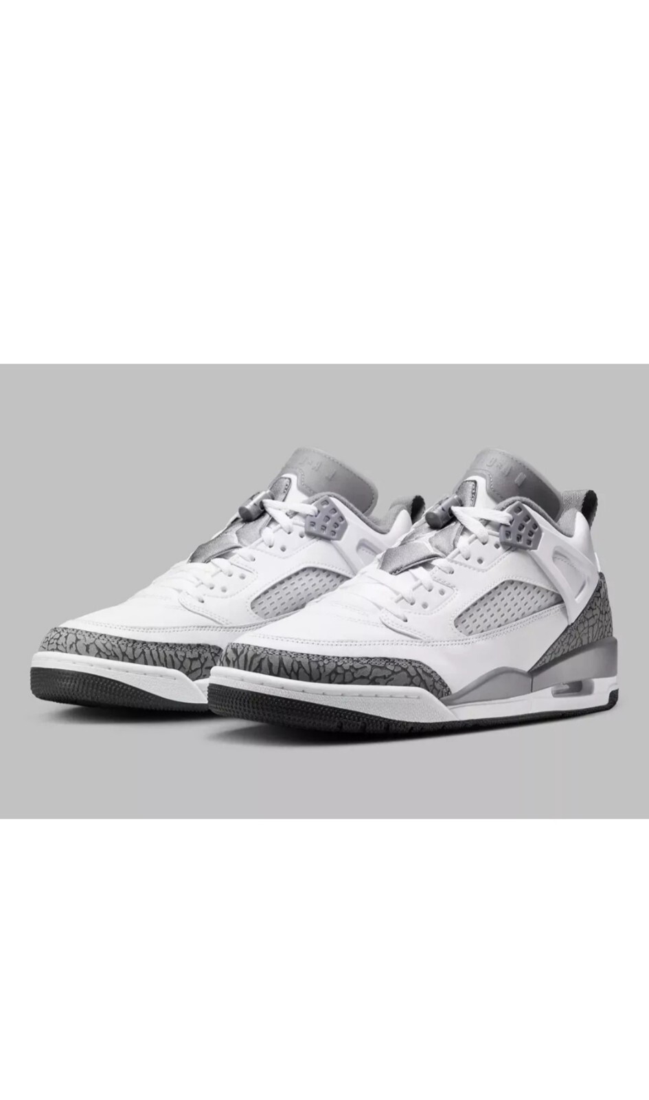 Nike Air Jordan Spizike Low Cool Grey White Men's Shoes NEW