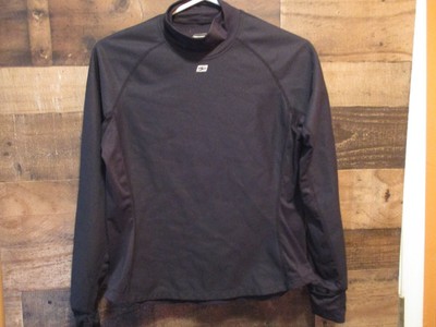 black long sleeve thermal top women's