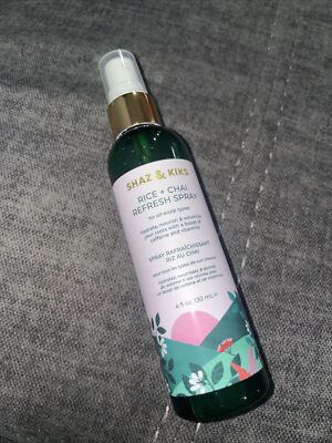  SHAZ & KIKS Rice + Chai Scalp Refresh Spray for Healthy, Full hair