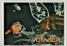 1995 Skybox Star Trek Voyager Series One Card # 62 Kazon Encounter (L)