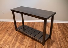 Farmhouse Rustic Sofa Table- Solid Wood/Modern/Made in USA/Free Shipping