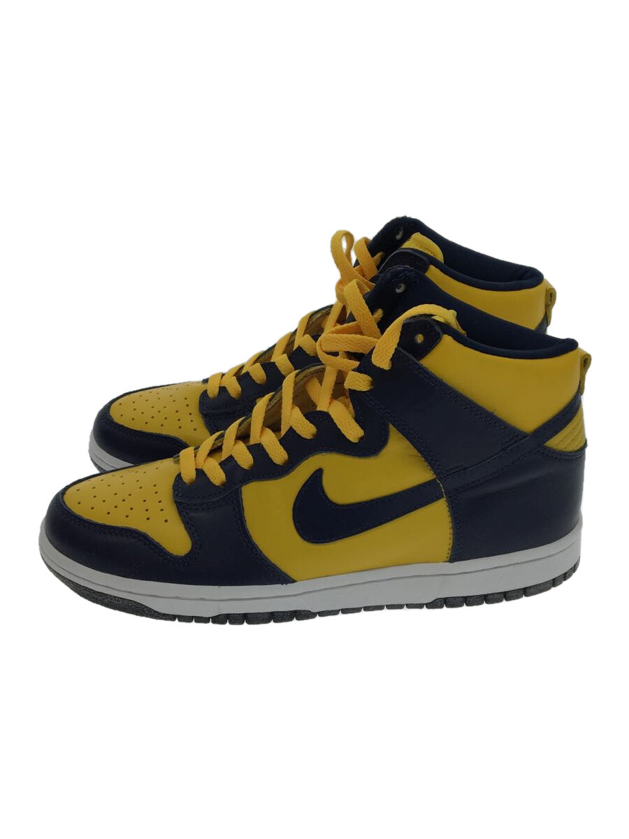 Nike Dunk High Le Dunk High Navy Yellow 630335 471 26.5Cm Navy B EWh50