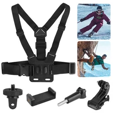 Chest Harness Strap Mount Phone Accessories for iPhone GoPro Hero Adjustable