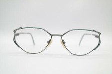 Vintage Erich Ammer 144 Green Oval Eyeglasses Glasses Frames Eyeglasses NOS