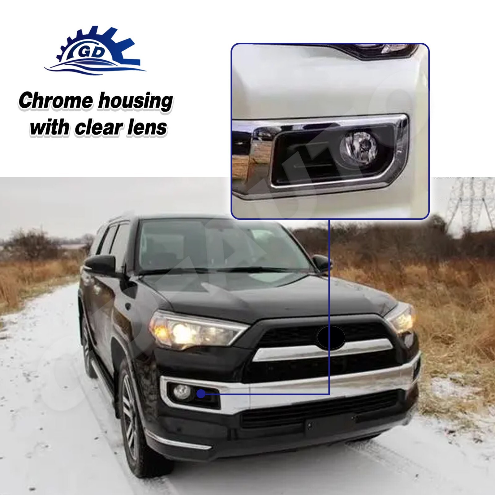 Car Front Buper Fog Lights Daytie Running Lap Assebly Switch Bulb Wire For Toyota RAV4 Le Xle Hybird Xse 2019 2020 - Fog Lap, Fog Light - Foto 5