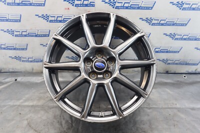 2017 SUBARU BRZ LIMITED 2.0L FA20 OEM WHEEL RIM 17X7 +48 5X114.3