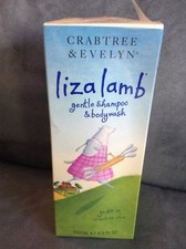 CRABTREE EVELYN LIZA LAMB GENTLE SHAMPOO BODY WASH 8.5 OZ - NEW READ