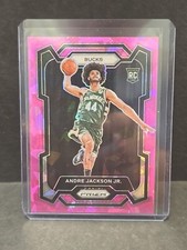 2023-24 Panini Prizm - Pink Ice Prizm #131 Andre Jackson Jr. Rookie RC 150