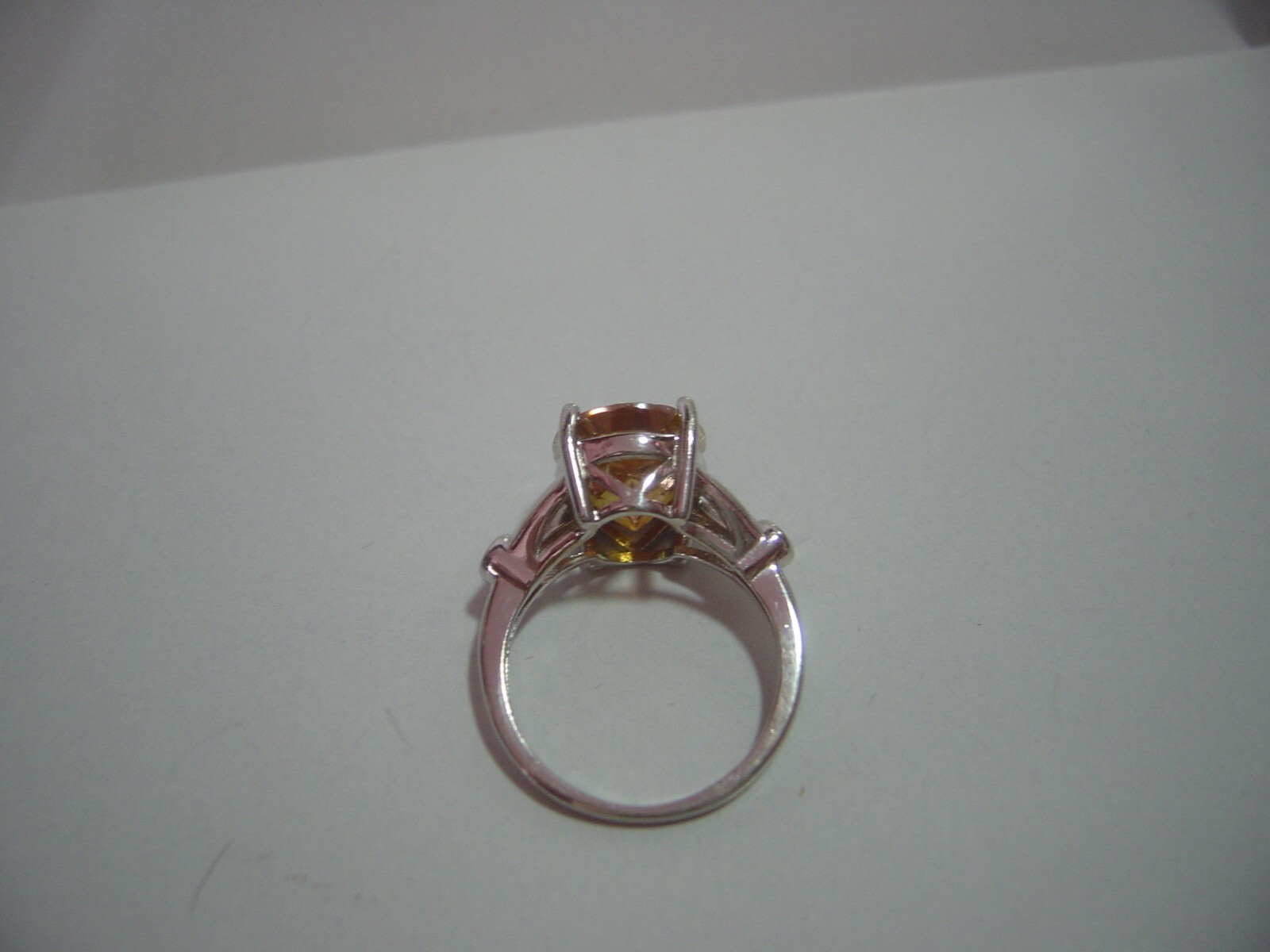 fabulous Solid Silver Ring-really superb mystic q… - image 4