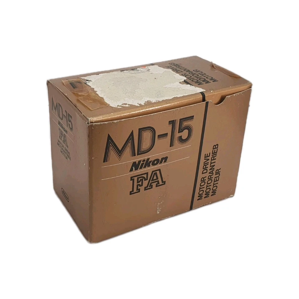 Empuñadura enrolladora Nikon MD-15 Motor Drive para FA SLR No. 631355 Japón  Foto 4 de 4