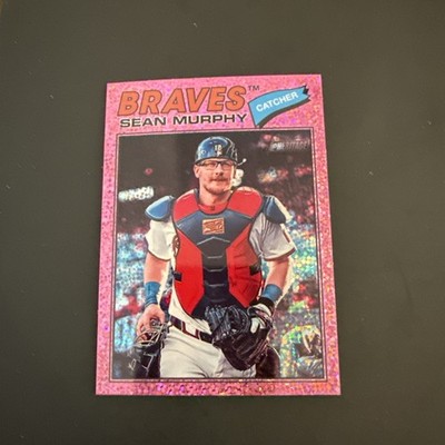 2026 Topps Heritage - Pink Sparkle - #273 - Sean Murphy - Braves - SP