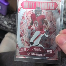 Panini 2025 Absolute Draft Diamonds YaYa Diaby #DD-YDY Buccaneers NFL
