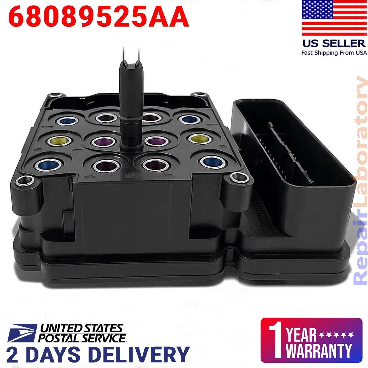 68089525AA ReBuilt 11-13 Dodge Chrysler ABS Anti-lock Brake CONTROL ...