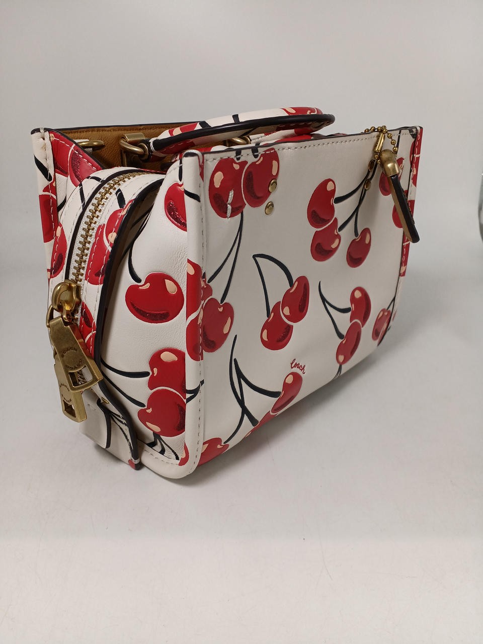 Cherry Pattern Shoulder Bag Model CB652 COACH - image 3