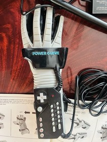 NES Nintendo Power Glove CIB - Box - Manual - TESTED - 2 Games Free shipping !