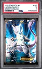 2015 POKEMON XY BREAKTHROUGH #157 FULL ART/MEWTWO EX PSA 1