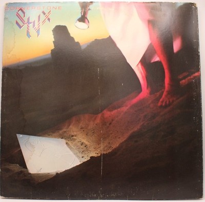 Styx Cornerstone LP Promo - Sterling Ted Jensen - Cleaned & New Sleeves - NM/VG+
