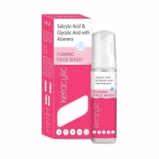 Leeford Keracylic Foaming Face Wash for Men & Women Pack of 1 (60ml) with 1% Sal