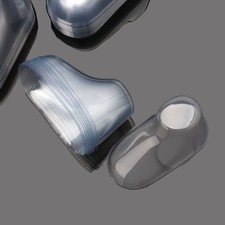 10Pcs Clear Plastic Baby Feet Display Baby Booties Shoes Socks for mold Showcase
