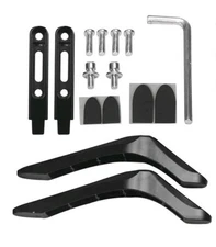 Elenxs Universal Table Top TV Stand Leg TV Base Pedestal Feet for 32-65"Free Shp