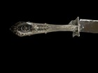 Wallace Rose Point Sterling Silver HUGE CARVING  Knife 14” EX CONF — photo 2