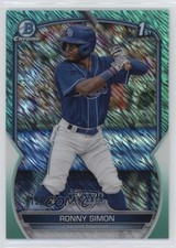 2023 Bowman Chrome Prospects Aqua Shimmer Refractor 115/125 Ronny Simon 1g5l