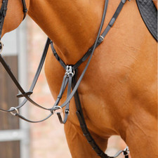 Premier Equine Valbrona Performance Breastplate Black