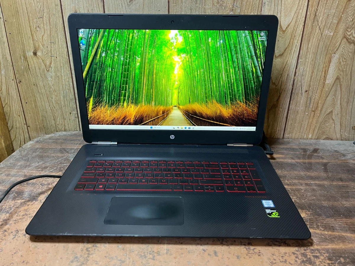 PC Portable Gamer HP OMEN 17-an106ng - 15,6" - I7-8750H - GTX 1070 - 16 Go RAM - SSD 256 Go + HDD 1 To - Occasion