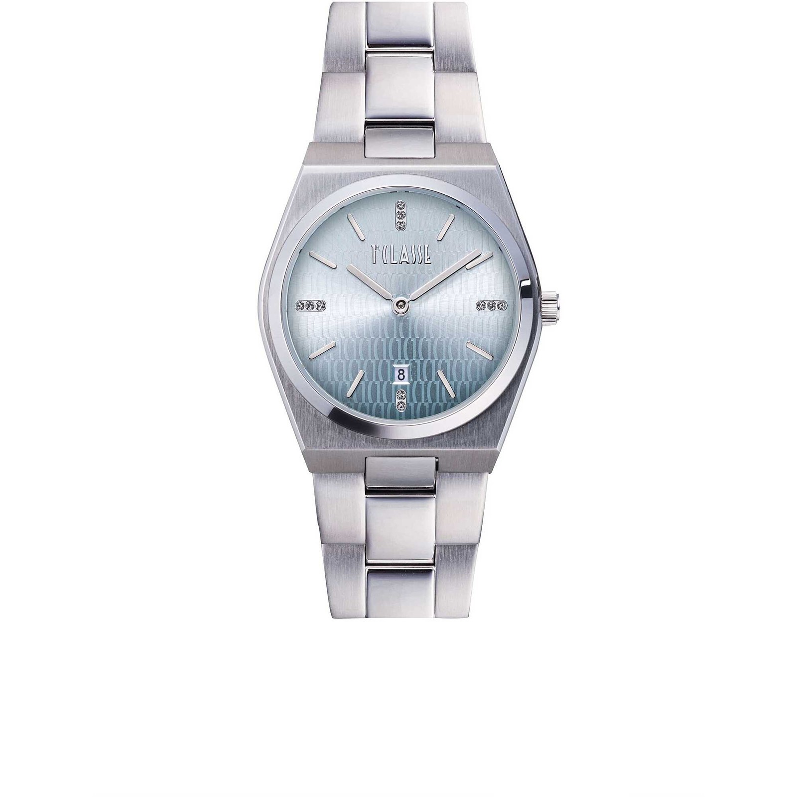 Womens Wristwatch ALVIERO MARTINI 1a Classe BROOKLYN 1696992 Steel Light Blue