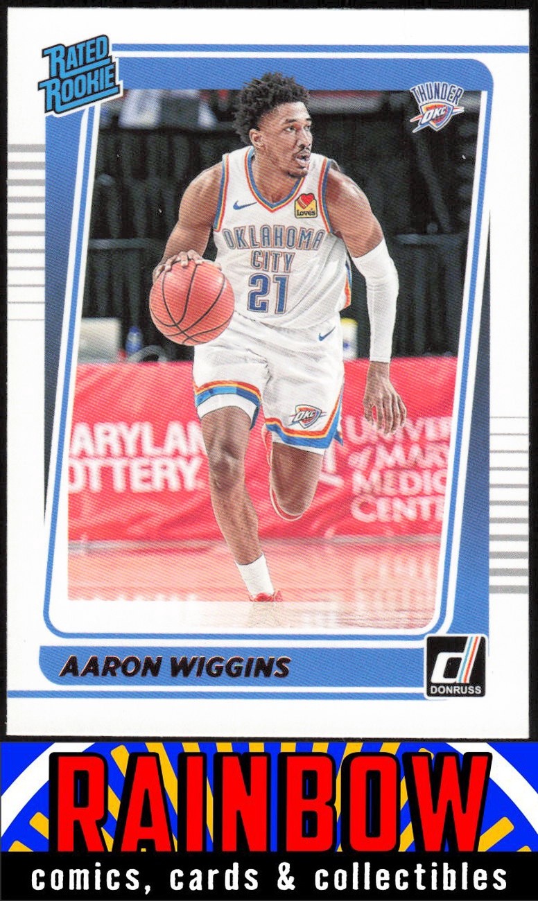 2021-22 Donruss #241 Aaron Wiggins Rookie Oklahoma City Thunder