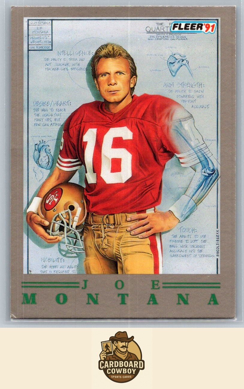 1991 Fleer #1 Joe Montana Pro-Visions