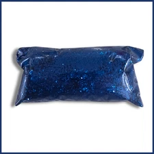 1oz Luxe Cobalt Blue .025" Metal Flake - Professional  Large Chunky Style, 30ml