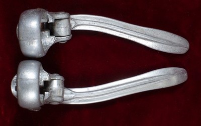 Paire Leviers Frein CLB Route Spéciale - Dural, Années 50, Vélo Vintage