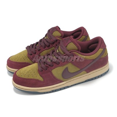 Nike SB Dunk Low Pro Burgundy Crush Men Skate Boarding Shoes