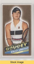2020 Goodwin Champions Wood Mini Lumberjack Back Bianca Andreescu #G27 READ 04ap