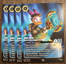 Disney Lorcana Daisy Duck Paranormal Investigator 23/P3 EN Lot 4 NonFoil