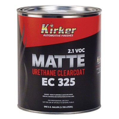 Kirker Low-Gloss Matte Urethane Clear, Gallon, Made in USA #KP-EC325
